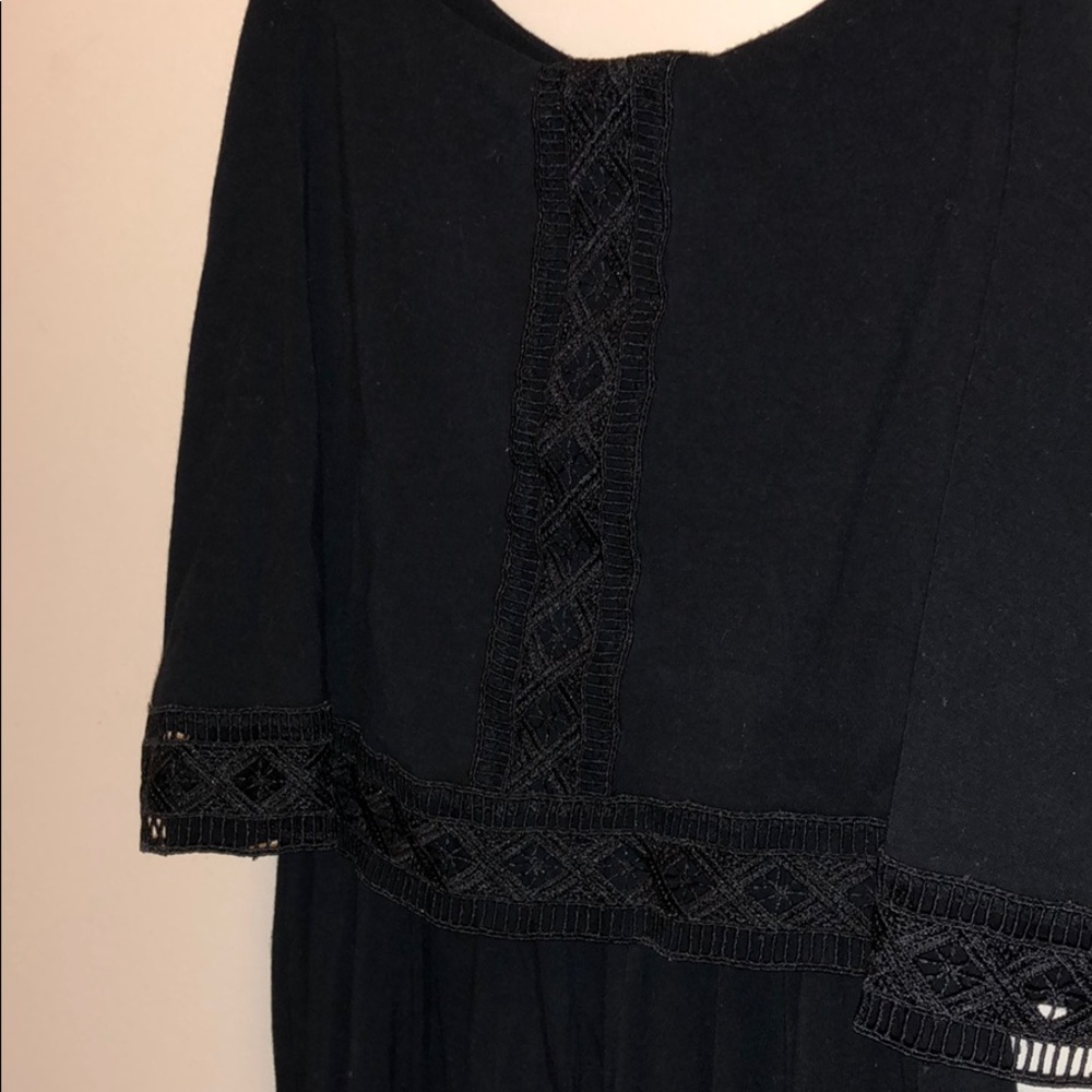 Topshop Comfy black romper